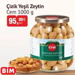 CEM ÇİZİK YEŞİL ZEYTİN